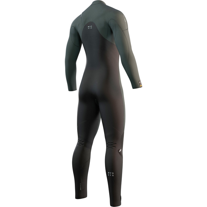 2024 Mystic Mens Majestic 5/4mm Chest Zip Wetsuit 35000.230000 - Cypress Green